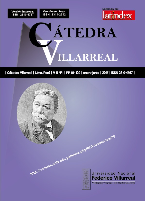 					Ver Vol. 5 Núm. 1 (2017): Cátedra Villarreal
				