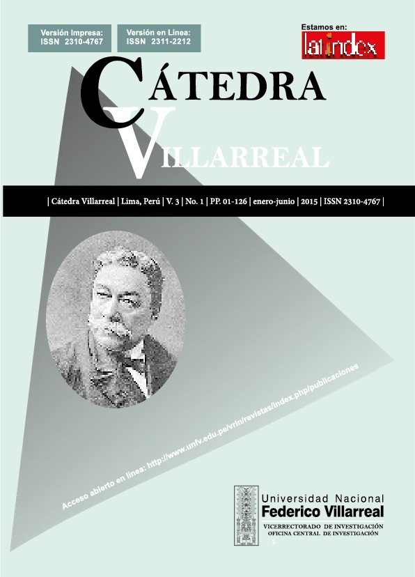 					Ver Vol. 3 Núm. 1 (2015): Cátedra Villarreal
				