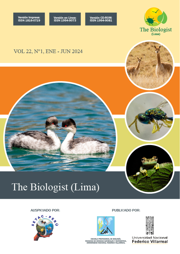 					Ver Vol. 22 Núm. 1 (2024): The Biologist (Lima) Version anticipada
				