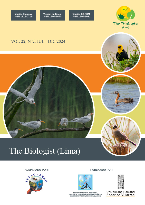 					Ver Vol. 22 Núm. 2 (2024): The Biologist (Lima) Version anticipada
				