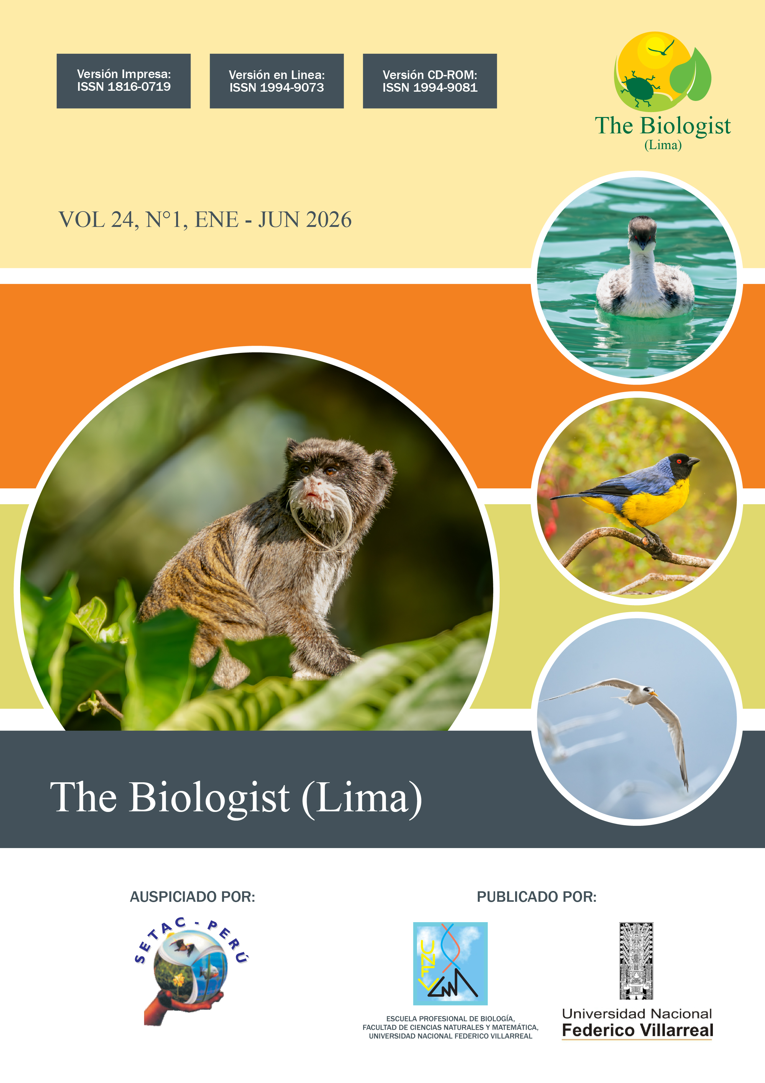 					Ver Vol. 24 Núm. 1 (2026): The Biologist (Versión Anticipada)
				