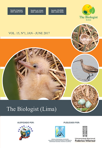 					View Vol. 15 No. 1 (2017): The Biologist (Lima)
				