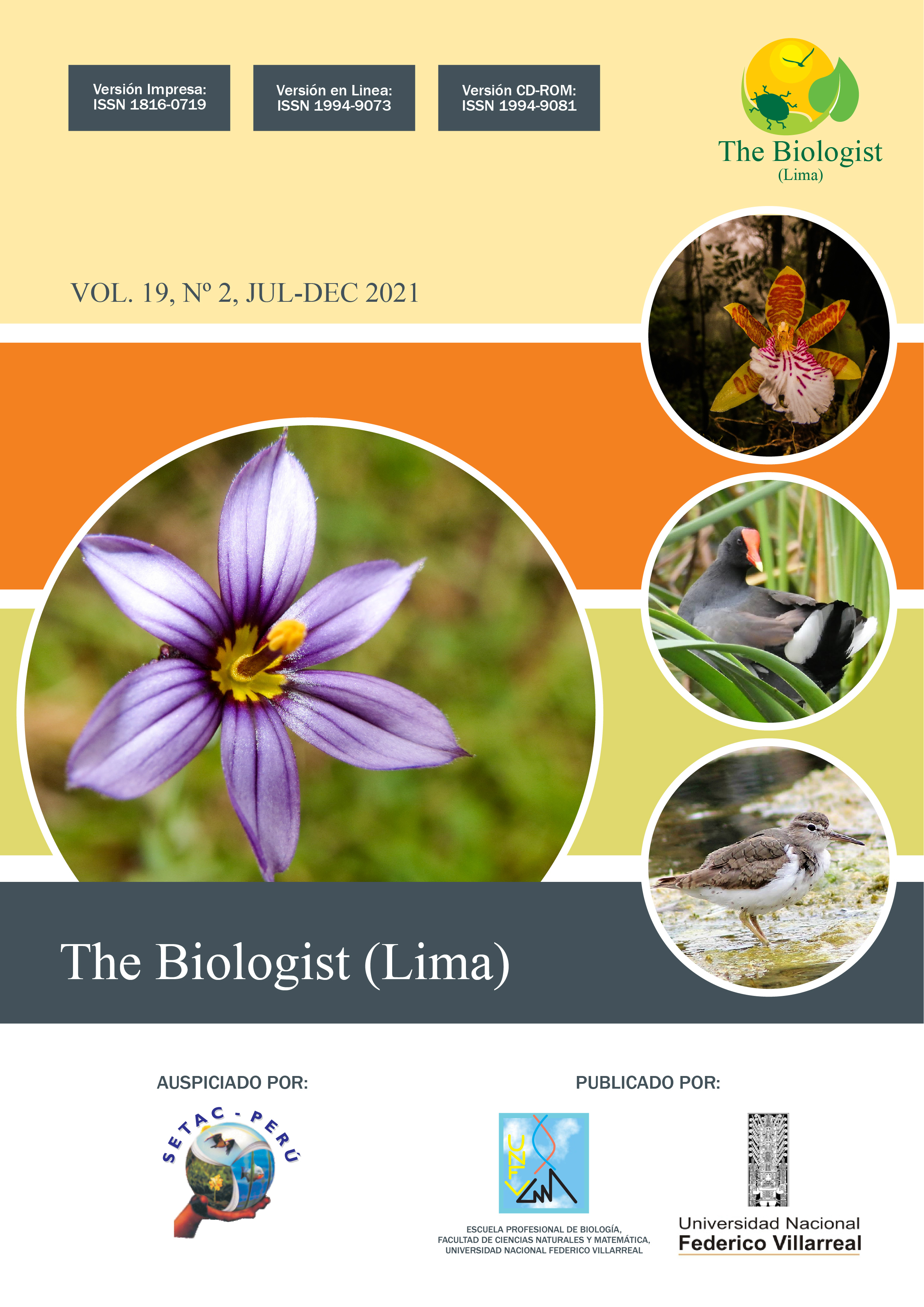 					Visualizar v. 19 n. 2 (2021): The Biologist (Lima)
				