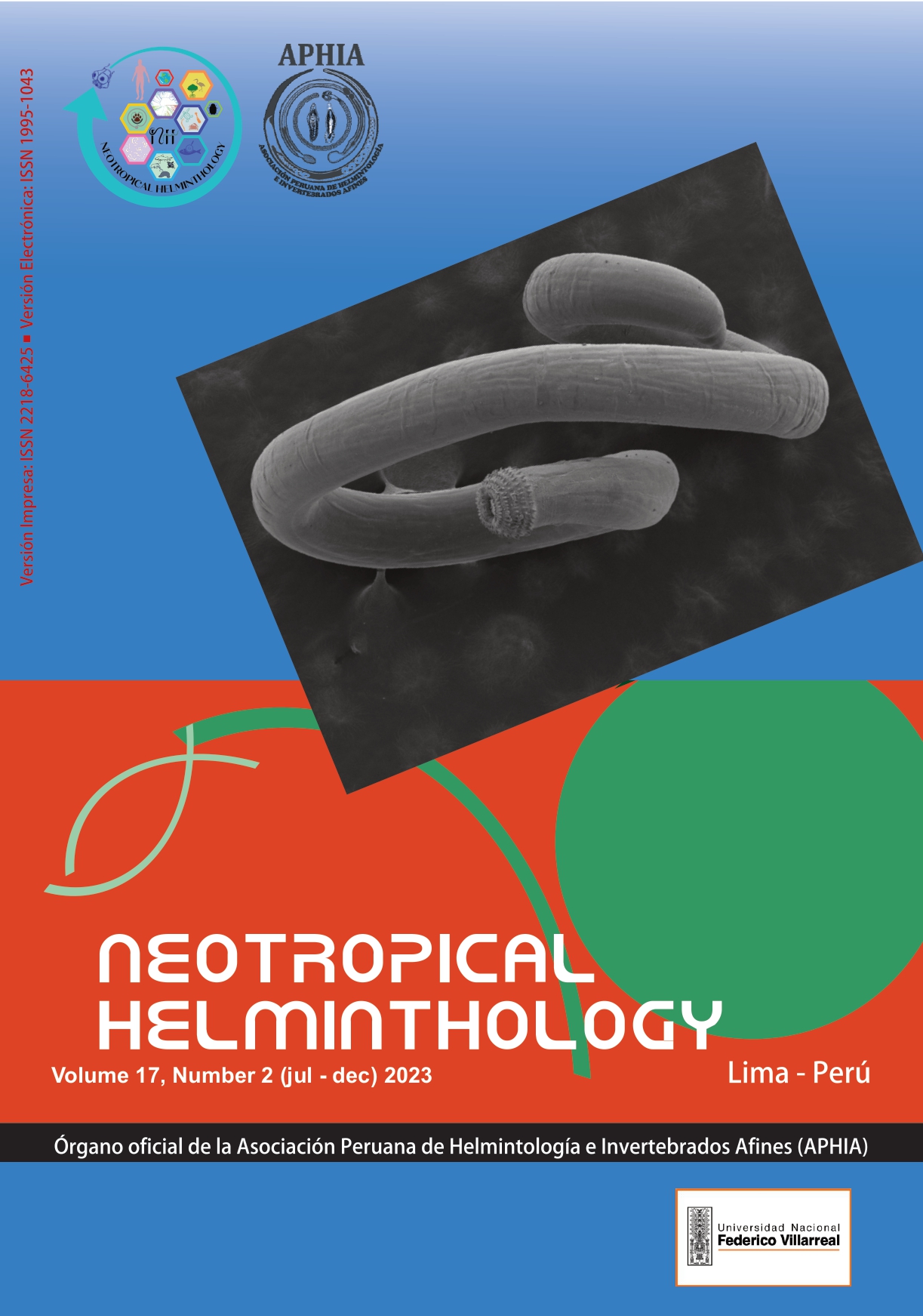 					Visualizar v. 17 n. 2 (2023): Neotropical Helminthology
				